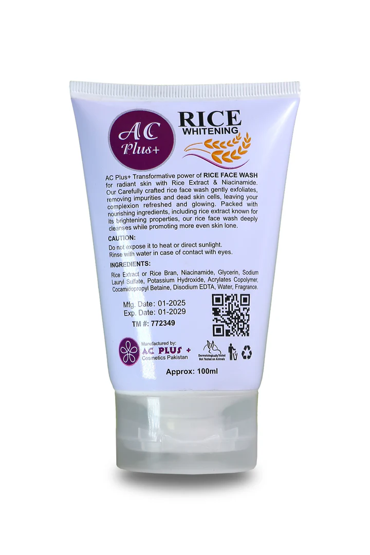 Rice Whitening Facewash - Image 2